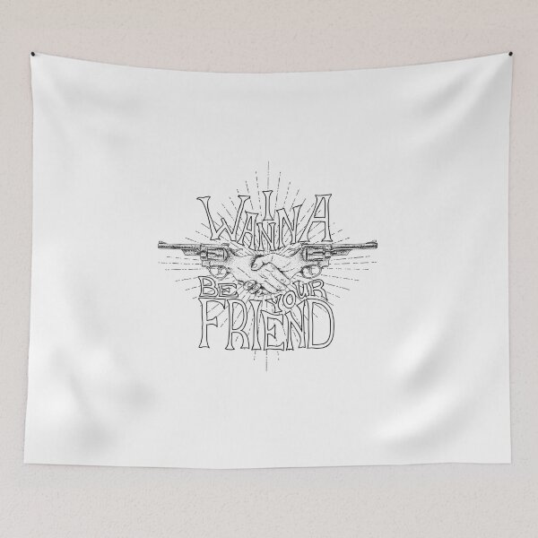 Item preview, Wanna Be Your Friend designed and sold by MisterGooseShop.