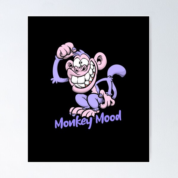 Item preview, Cute Funny Monkey designed and sold by ChaseCoClothing.