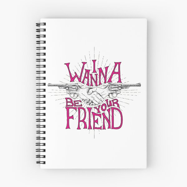 Item preview, Wanna Be Your Friend designed and sold by MisterGooseShop.