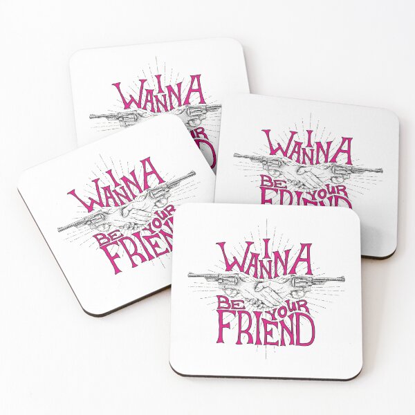 Item preview, Wanna Be Your Friend designed and sold by MisterGooseShop.