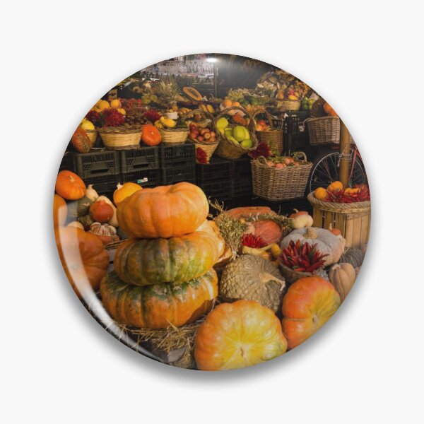 Item preview, Italian Thanksgiving Harvest at Campo de Fiori Market in Rome, Italy designed and sold by Georgia Mizuleva.