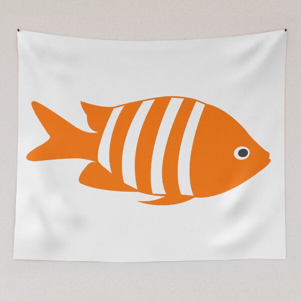 Item preview, Cute Fish designed and sold by TrueTrippyArts.