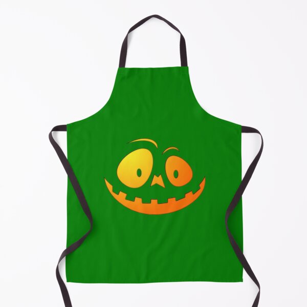 Item preview, Cheeky Pumpkin Face on Alien Green designed and sold by Creepyhollow.