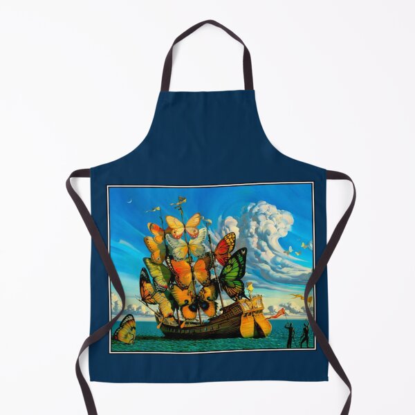 Item preview, BUTTERFLY SHIP : Vintage Surreal Abstract Fantasy Print  designed and sold by posterbobs.
