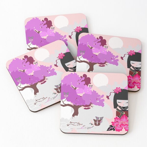 Aperçu de l'œuvre Geisha dans une fleur printanière créée et vendue par runstore.