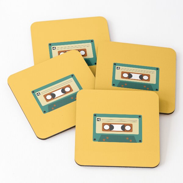 Item preview, Teal Retro cassette tape designed and sold by DiscoDaisyy.
