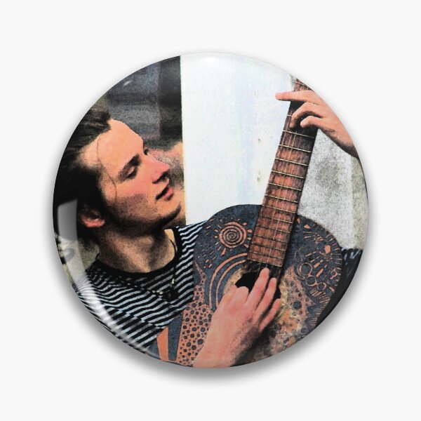 Item preview, Acoustic guitar playing busker 2 designed and sold by leephotoofyork.