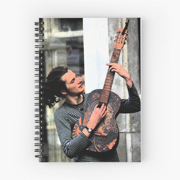 Item preview, Acoustic guitar playing busker 2 designed and sold by leephotoofyork.