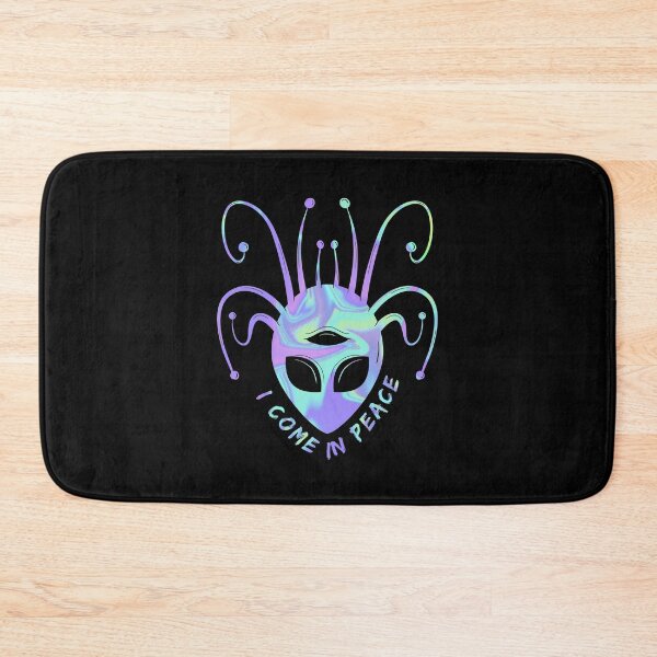 Item preview, Astonishing Alien With Antennas: 'I Come In Peace Alien' - Holographic designed and sold by lipemo.