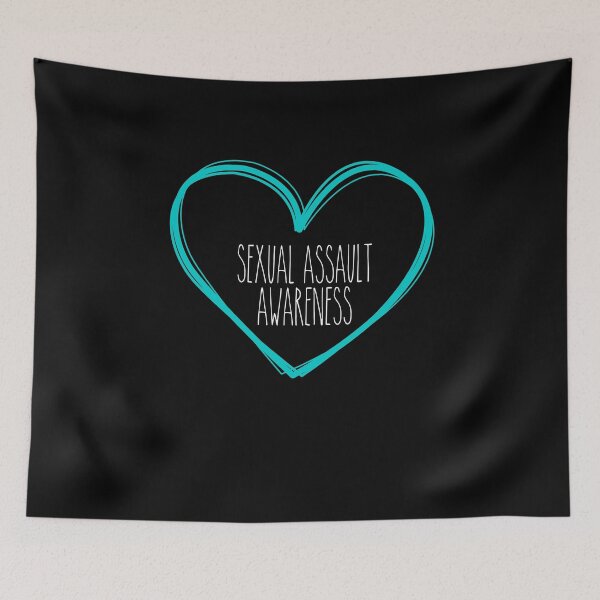 Item preview, Sexual Assault Awareness Heart Support designed and sold by NadzeyaD.