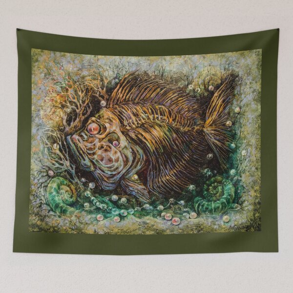 Item preview, Fish skeleton designed and sold by Анна Антонова.
