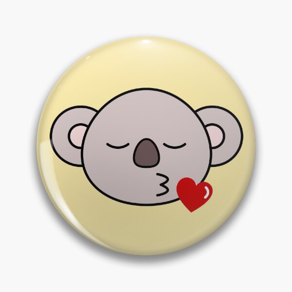 Item preview, Cute koala blows kiss.  designed and sold by TashaVector.