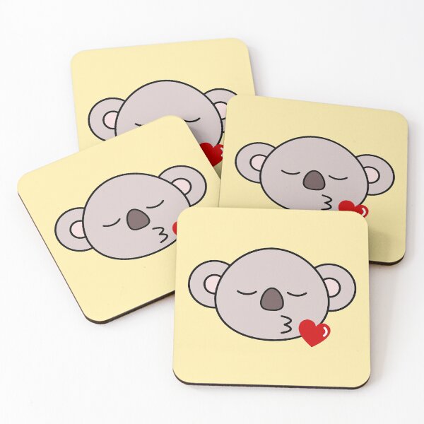 Item preview, Cute koala blows kiss.  designed and sold by TashaVector.