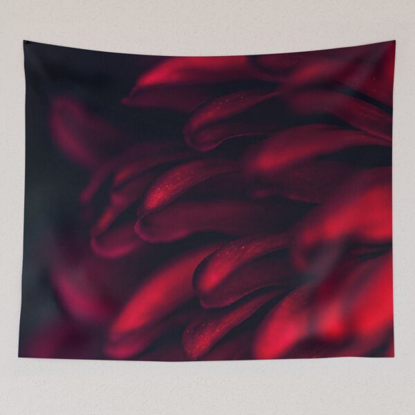 Item preview, Deep red flower petals designed and sold by SulkaCreative.