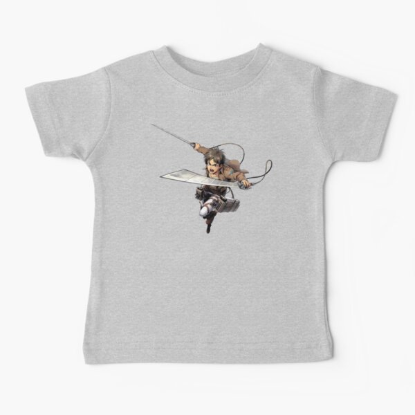 Attaquer les titans Eren Jeager T-shirt bébé