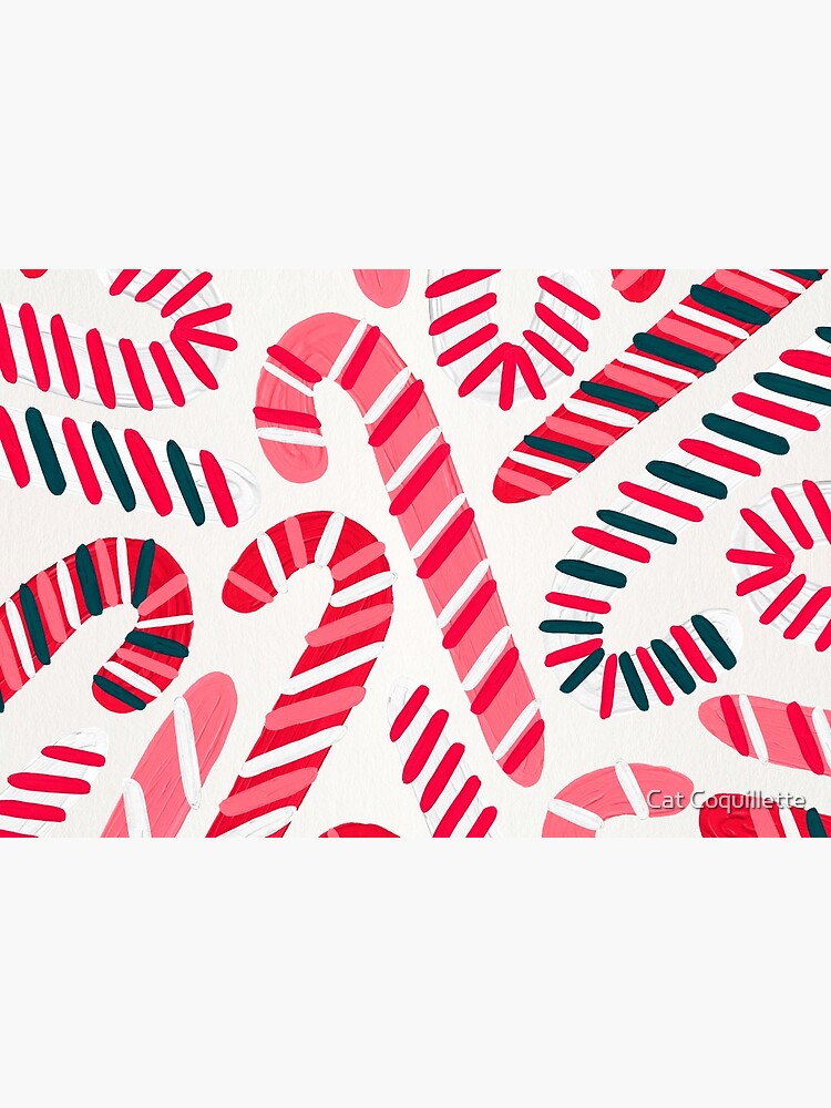 Candy Canes – White by catcoq