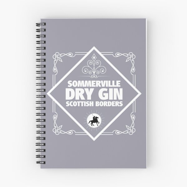 Item preview, SOMMERVILLE GIN Label | Border Reivers designed and sold by yourscotborders.