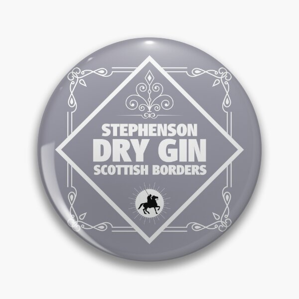 Item preview, STEPHENSON GIN Label | Border Reivers designed and sold by yourscotborders.