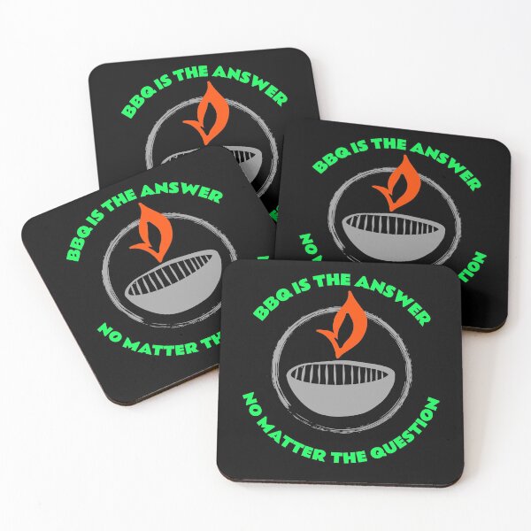 Item preview, BBQ Is The Answer designed and sold by E-Decor.