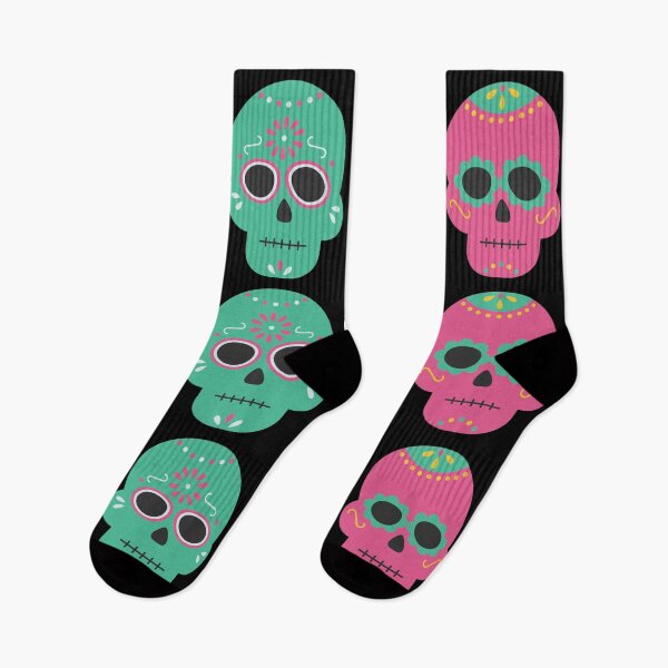 Artikelvorschau, Mehrfarbige Schädel entworfen und verkauft von ZesTee Apparel.