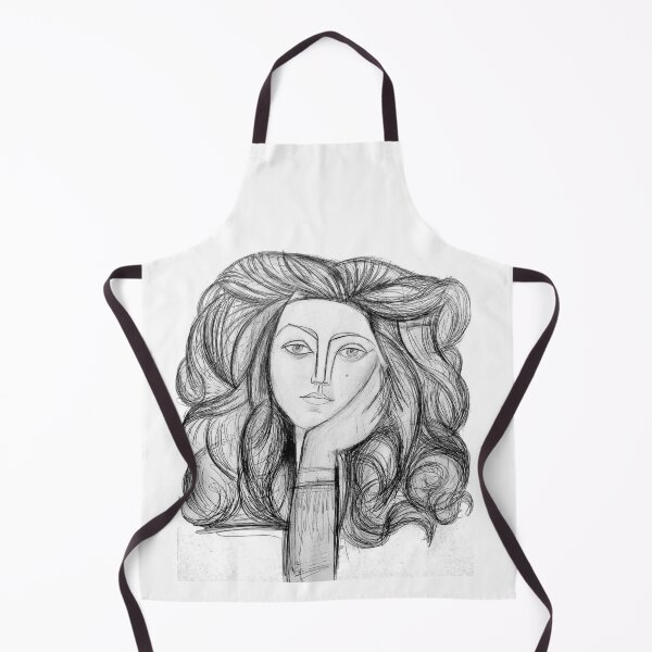 Item preview, FRANCOISE 1946 : Vintage Abstract Charcoal Print designed and sold by posterbobs.