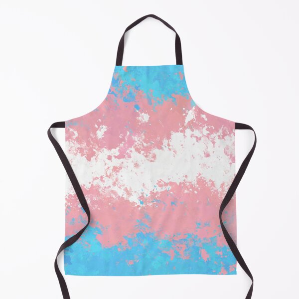 Item preview, Transgender Paint Splatter Pride Flag designed and sold by Quinn-Draws.