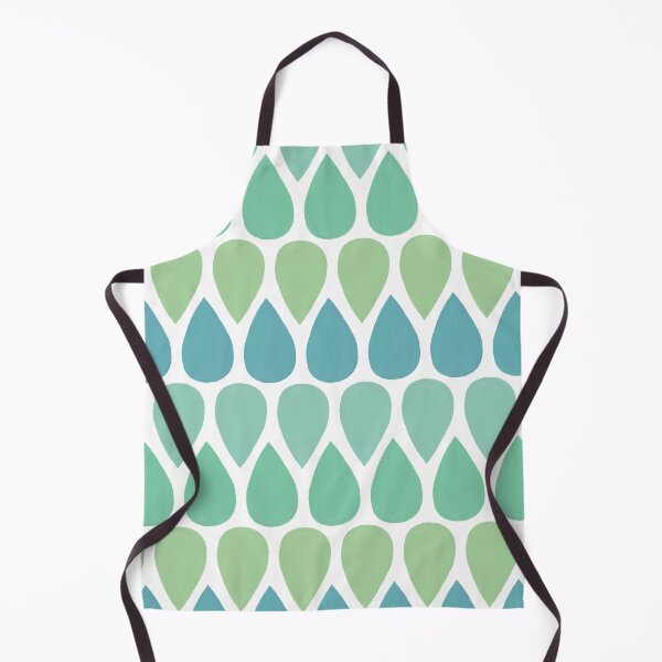 Item preview, Teardrop pattern - mint and green palette designed and sold by Home Cyn Home.