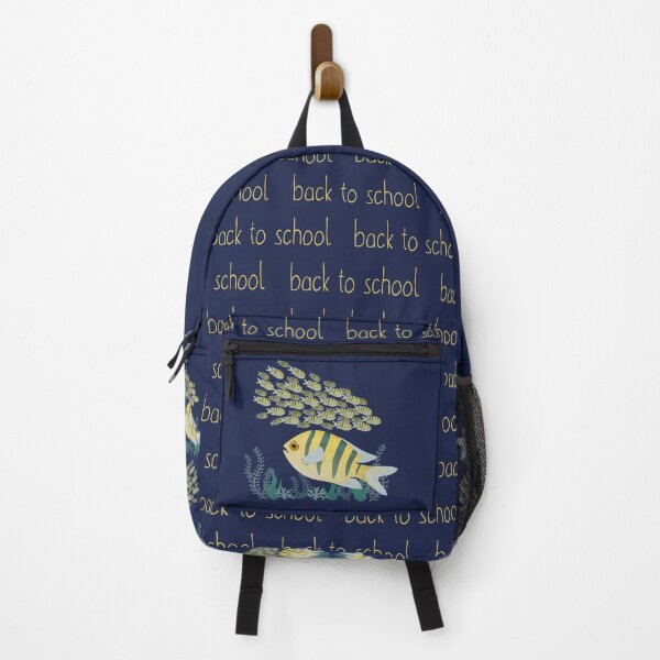 Item preview, Back to school sad fish pun designed and sold by Tefra.