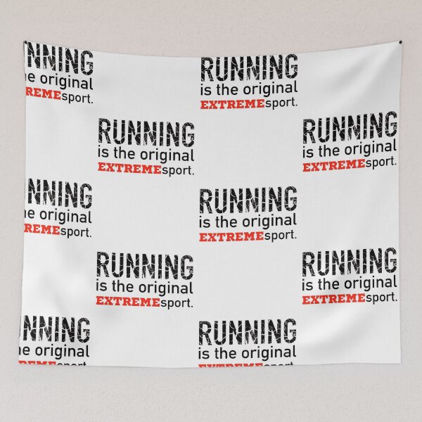 Item preview, running saying - marathon retro designed and sold by pirminio.