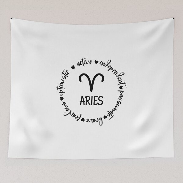 Item preview, Aries Zodiac Sign designed and sold by The Cottage Cauldron.