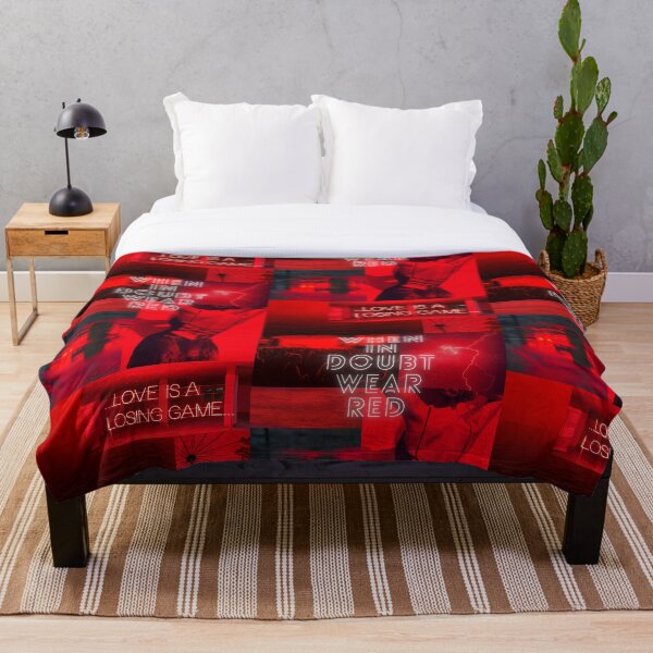 Aperçu de l'œuvre En cas de doute, portez du rouge créée et vendue par ArtsyStopShop.