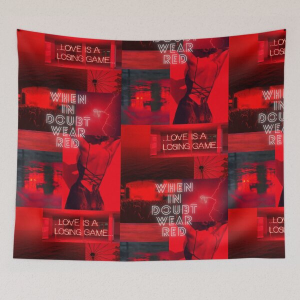 Item preview, When In Doubt Wear Red designed and sold by ArtsyStopShop.