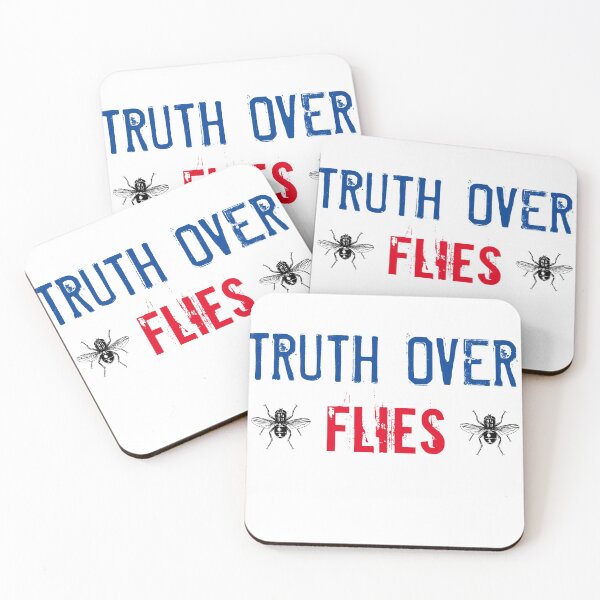 Item preview, truth over flies designed and sold by TINASTORESHOPE.