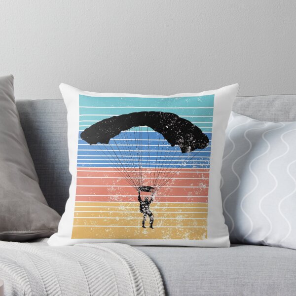 Artikelvorschau, Fallschirmspringer retro Design entworfen und verkauft von pirminio.