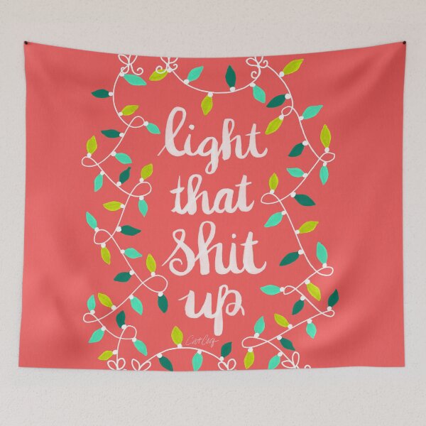 Item preview, Light that Sh*t Up – Coral designed and sold by Cat Coquillette.