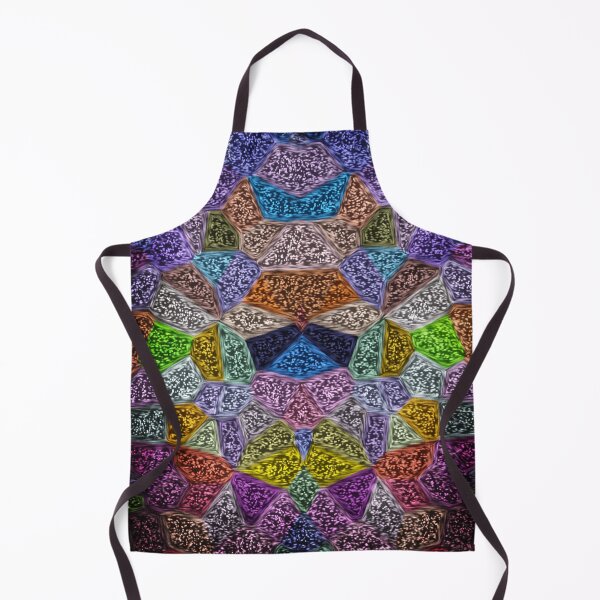 Item preview, Abstract Tile Art Pastel Rainbow Shimmery Colors designed and sold by Mary Riley.