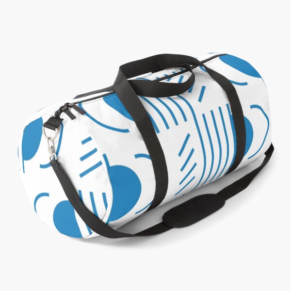 Item preview, Lines & Semicircles Geometric Pattern – Blue designed and sold by RoguePatterns.