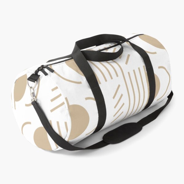 Item preview, Lines & Semicircles Geometric Pattern – Beige designed and sold by RoguePatterns.