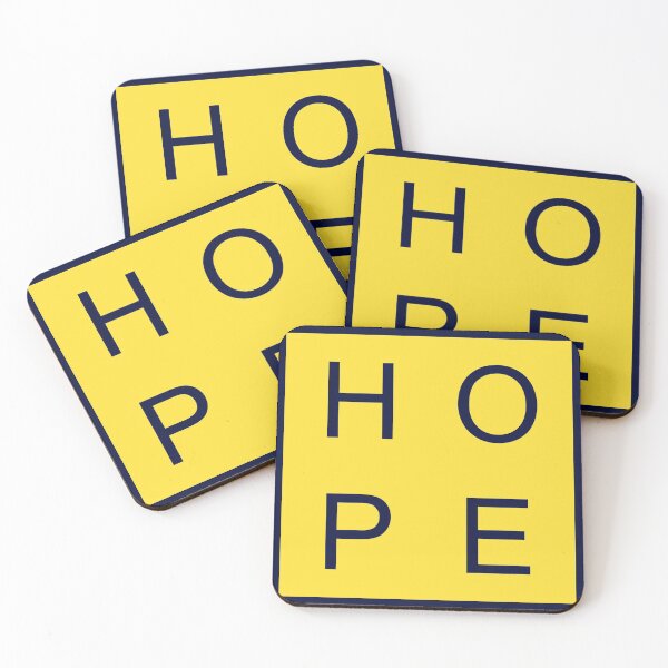 Item preview, Hope t-shirt  yellow letters for dark colors designed and sold by RedManzanas.