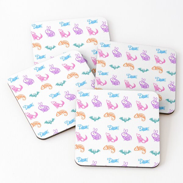 Item preview, Colorful Skeleton X-Rayed Animals designed and sold by Nxt-Lvl-Awesome.