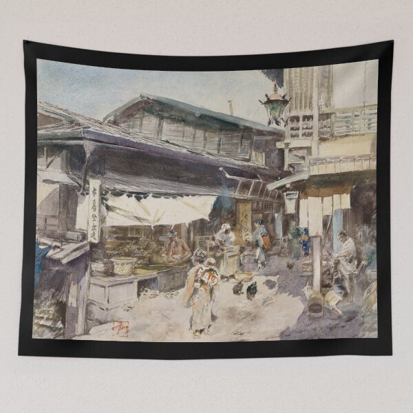 Item preview, Street scene in Ikao, Japan designed and sold by Tizeru.