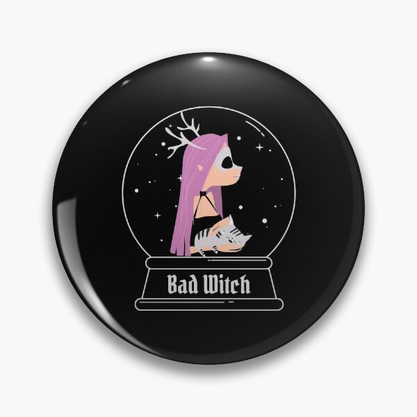 Item preview, Bad Witch Petting a Cat designed and sold by Kaos Urbanwear.