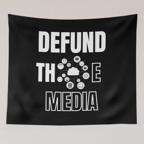 Item preview, Defund The Media designed and sold by Billie Sims.