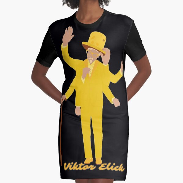 Viktor Elick - Cheese Please Sir! Graphic T-Shirt Dress