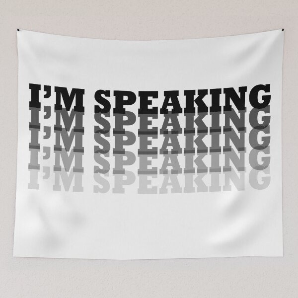 Item preview, I'm speaking kamla harris vice president shirt designed and sold by Castore design.