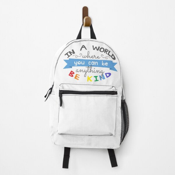 Item preview, In A World Where You Can Be Anything, Be Kind - Colourful Word Art designed and sold by LouiseFranksArt.