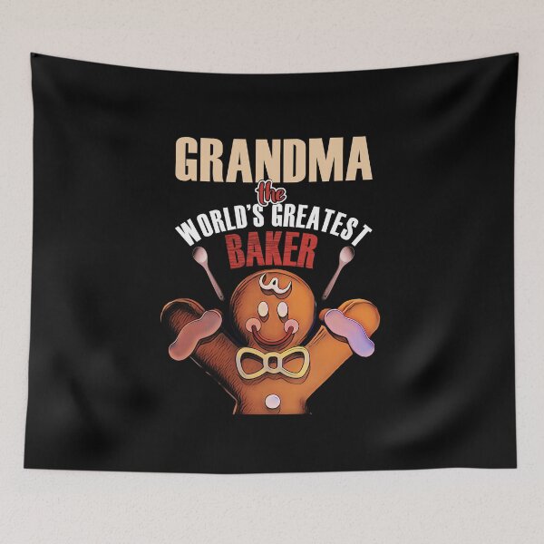 Item preview, Grandma Holiday Baker - World's Best Baker designed and sold by MoonsmileProd.