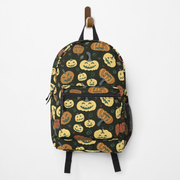 Item preview, Creepy e pumpkins, pumpkin lantern, Halloween pattern designed and sold by Dustick.