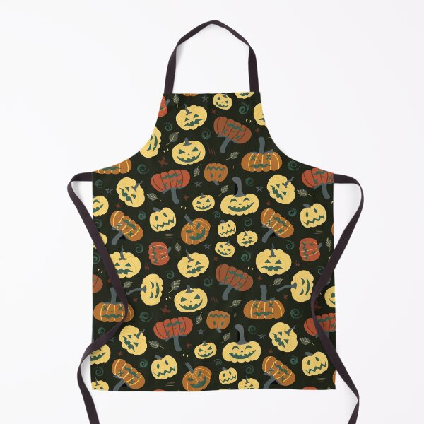 Item preview,  Creepy e pumpkins, pumpkin lantern, Halloween pattern designed and sold by Dustick.