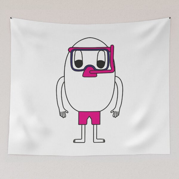 Item preview, Snorkeler Egg designed and sold by M-P-Mueller.